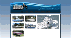 Desktop Screenshot of billfishboats.com