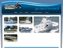 Tablet Screenshot of billfishboats.com